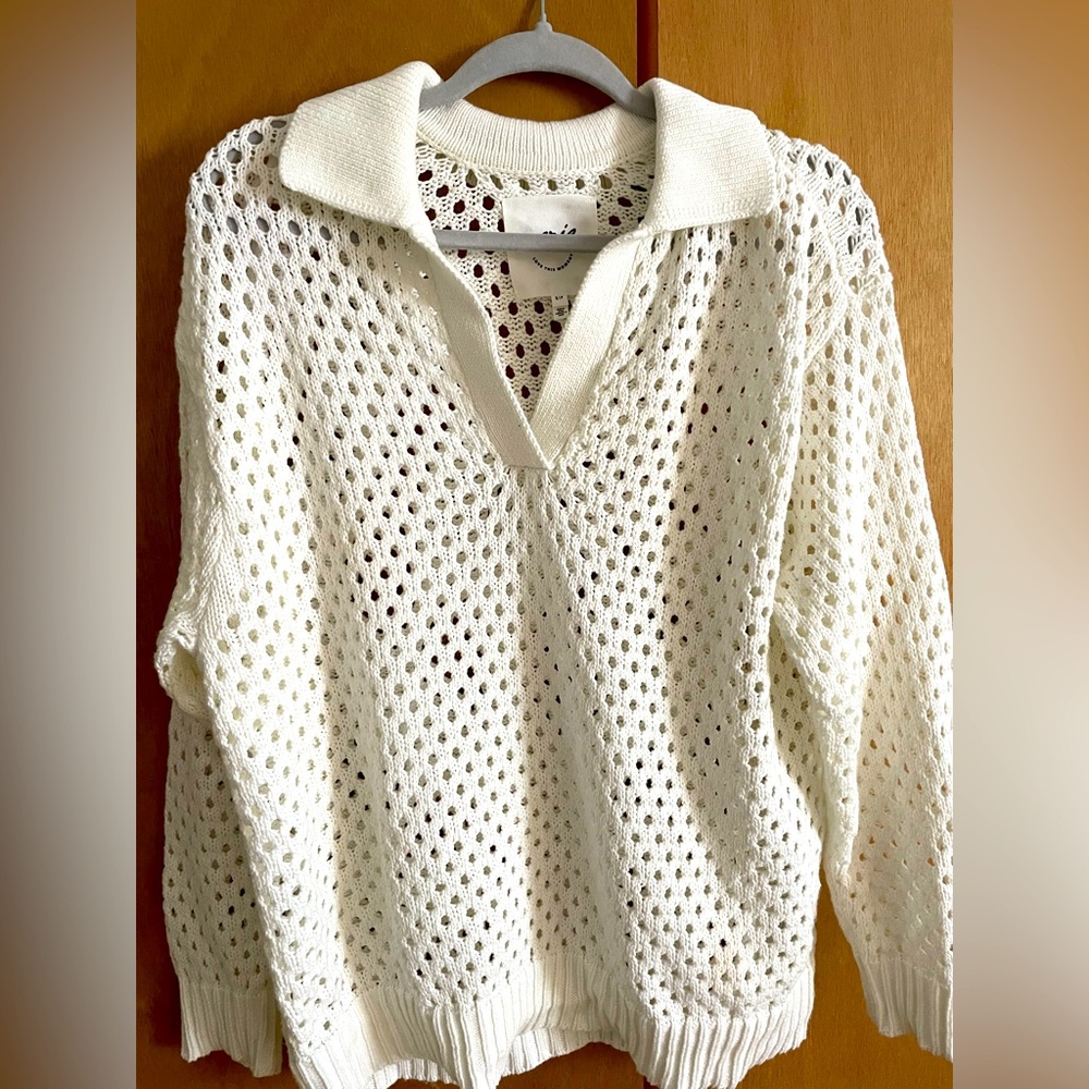 Aerie Crochet Top